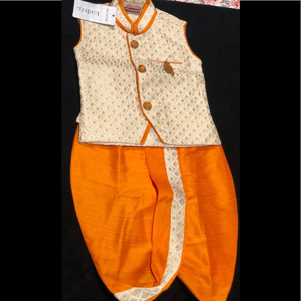 Kids ethnic wear , Dhoti -coat set